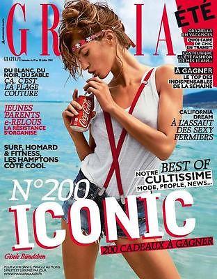 GRAZIA France Magazine July 2013 GISELE BUNDCHEN Andrew & Adam Mariani