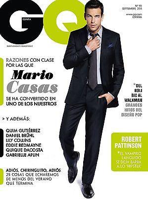 GQ Magazine Spain 2013 MARIO CASAS Garrett Neff ROBERT PATTINSON Eddie Redmayne