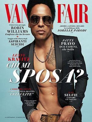 VANITY Fair Magazine August 2014 LENNY KRAVITZ Clive Owen DREE HEMINGWAY