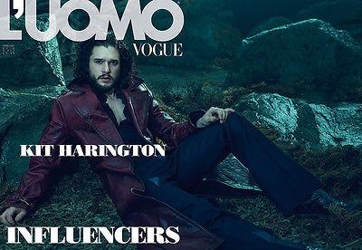 L'UOMO VOGUE Magazine May 2016 KIT HARINGTON