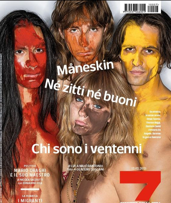 MANESKIN 7 Italia Magazine - 12 February 2021