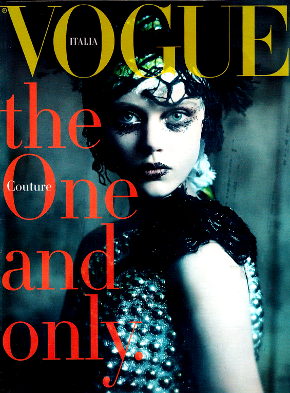 VOGUE Magazine Italia UNIQUE 2011 FRIDA GUSTAVSSON Romy Schneider JABL