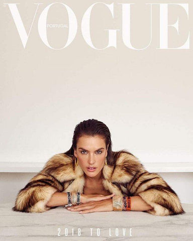 VOGUE Magazine Portugal January 2018 ALESSANDRA AMBROSIO Cover 3 SEALED