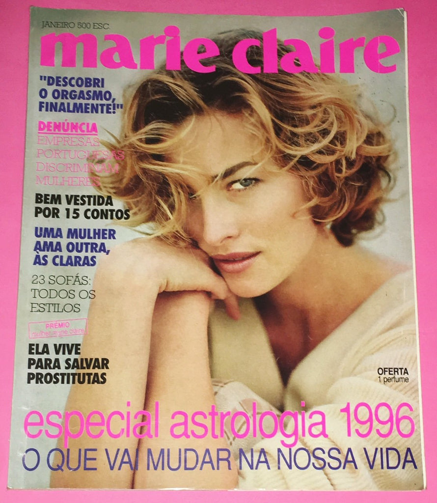 MARIE CLAIRE Portugal Magazine January 1996 TATJANA PATITZ Nicole Kidman