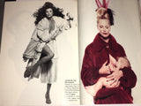 VOGUE Magazine Italia December 1994 KRISTEN MCMENAMY Vendela NAOMI CAMPBELL Tatjana Patitz