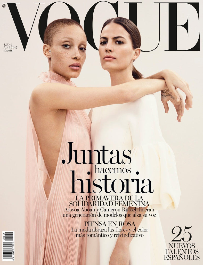 VOGUE Spain Magazine April 2017 ADWOA ABOAH Cameron Russell GIULIA MAENZA