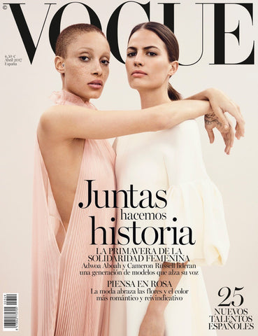 VOGUE Spain Magazine April 2017 ADWOA ABOAH Cameron Russell GIULIA MAENZA