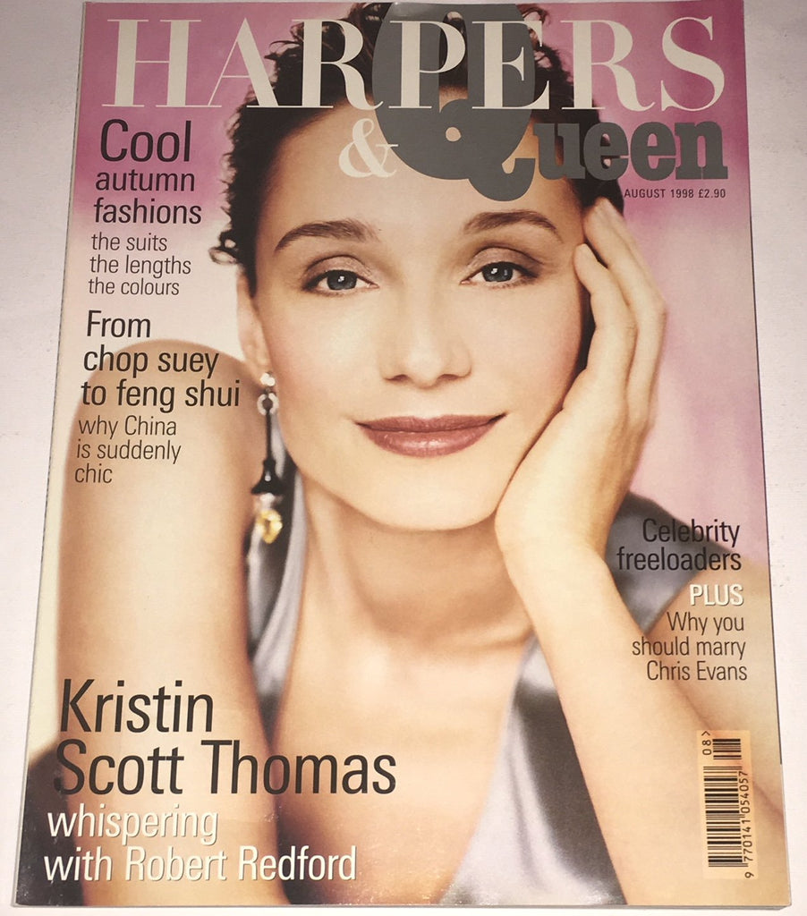 HARPER'S & QUEEN Magazine August 1998 KRISTIN SCOTT THOMAS Anna Friel DIANA KRALL