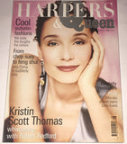HARPER'S & QUEEN Magazine August 1998 KRISTIN SCOTT THOMAS Anna Friel DIANA KRALL