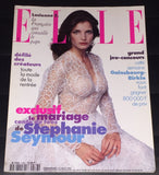 ELLE Magazine France July 1995 STEPHANIE SEYMOUR Carla Bruni JANE BIRKIN
