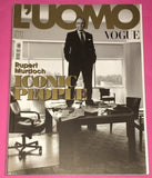 L'UOMO VOGUE Magazine January 2009 RUPERT MURDOCH Hugh Hefner MIKHAIL BARYSHNIKOV