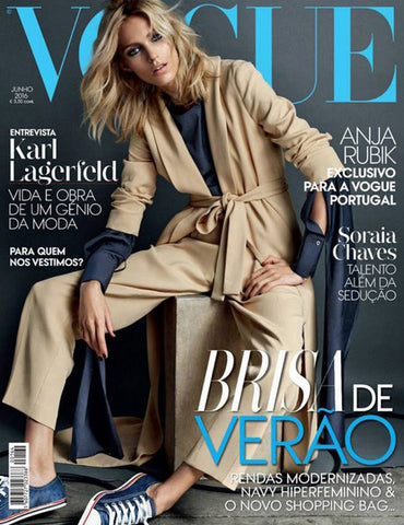 VOGUE Magazine Portugal June 2016 ANJA RUBIK Sandra Martins ISILDA MORAIS