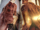 VOGUE Italia Magazine October 1980 LISA RYALL Helmut Newton SUSAN HESS Fur Pelz