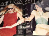 ELLE Magazine UK February 1995 DANIELA PESTOVA Naomi Campbell TYRA BANKS Michele Hicks