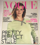VOGUE Magazine UK November 2001 CARMEN KASS Charlotte Gainsbourg STELLA TENNANT