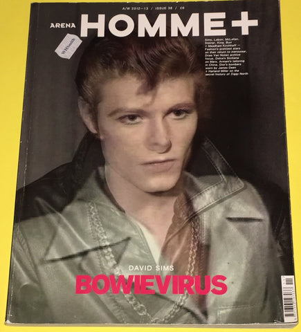 ARENA HOMME PLUS Magazine A/W 2012 DAVID BOWIE Duncan Pyke JOHN PEARSON