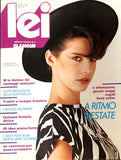 LEI Magazine June 1983 CHRISTINE MARTIN Paolo Roversi GILLES TAPIE