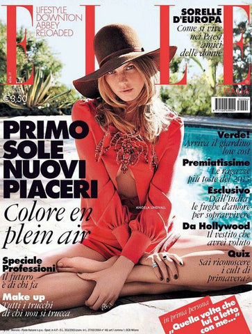 ELLE Magazine Italia April 2013 ANGELA LINDVALL Beth Whitson SOO JOO PARK