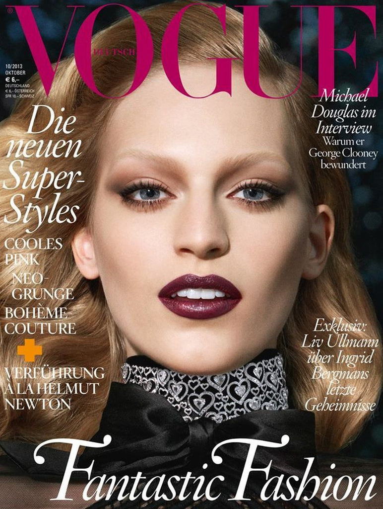 VOGUE Magazine Germany October 2013 VANESSA AXENTE Codie Young VALERIJA KELAVA
