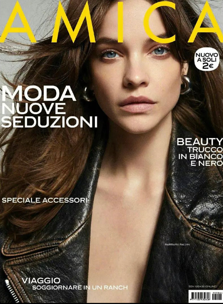 AMICA Italia Magazine April 2022 BARBARA PALVIN Samb Fatou EMM ARRUDA Brand New