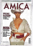 AMICA Magazine Italia November 1992 ANGELICA KALLIO Leticia Herrera THERESA RUSSELL