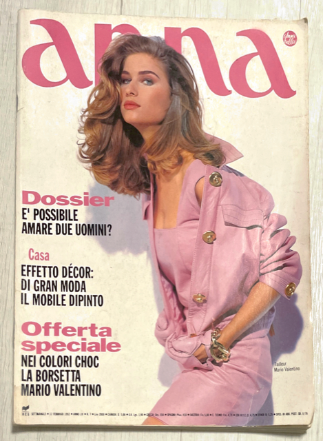 Anna Ralphs Mag ANNA Magazine February 1992 VANESSA WILLIAMS Michel Perez