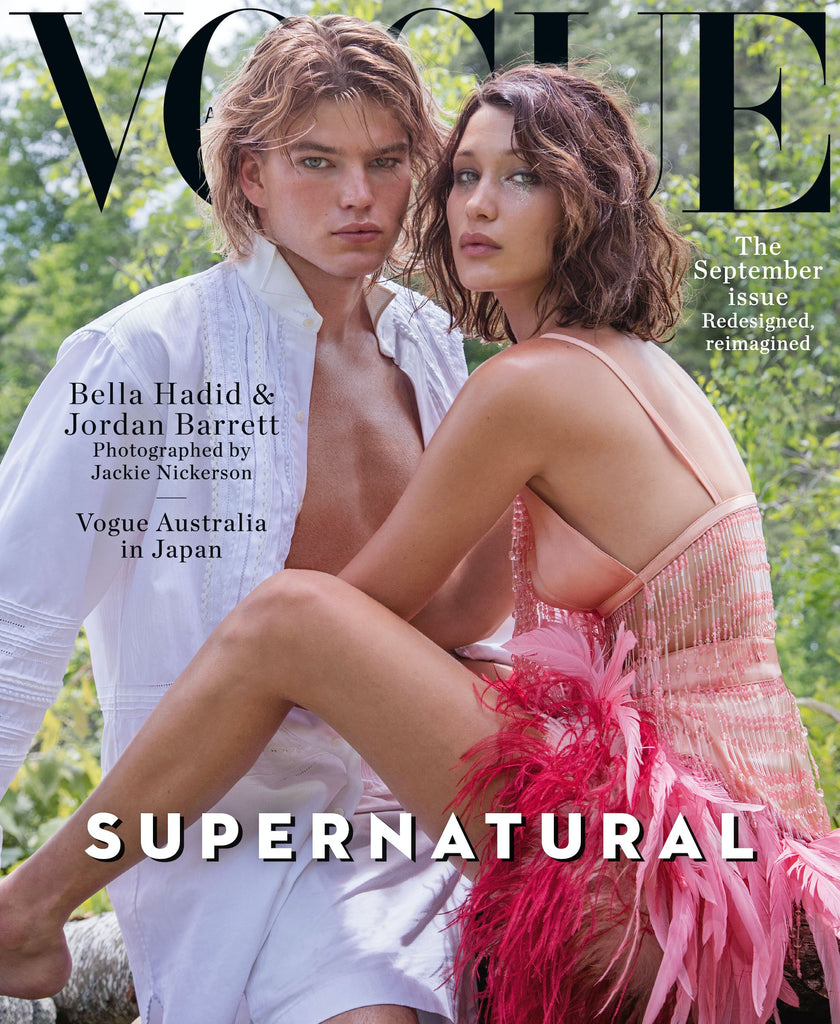 VOGUE Australia Magazine September 2017 BELLA HADID Jordan Barrett FERNANDA LY