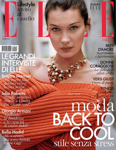 ELLE Magazine Italy October 2017 BELLA HADID