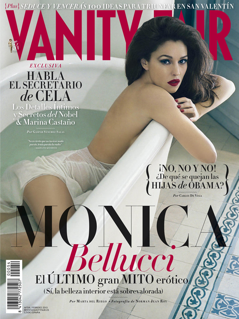 VANITY FAIR Spanish Magazine February 2013 MONICA BELLUCCI David Bowie
