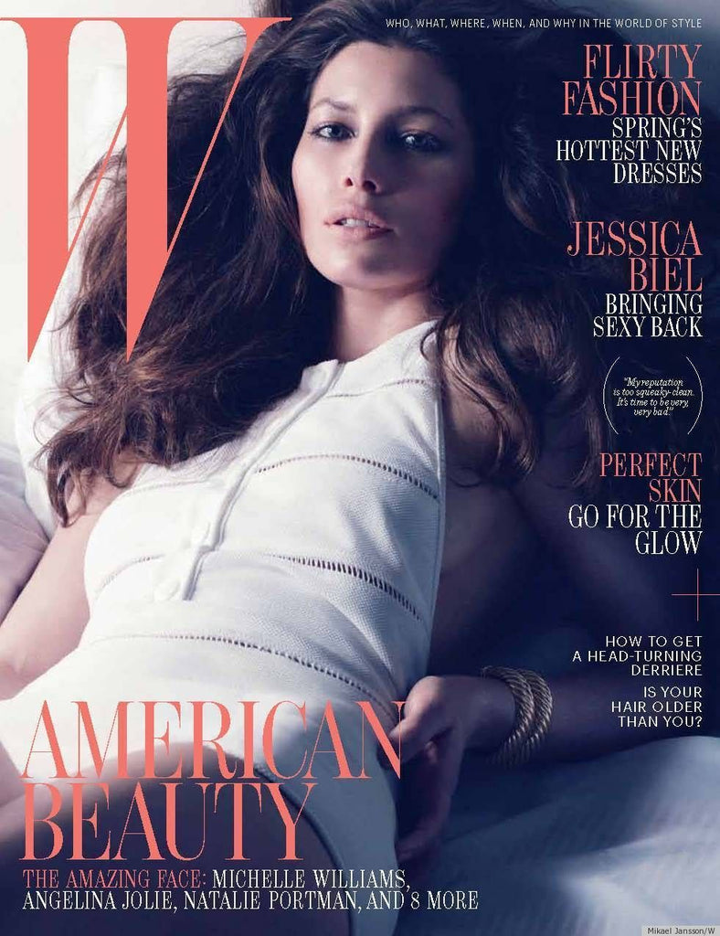 W Magazine April 2012 JESSICA BIEL Karlie Kloss CAROLYN MURPHY