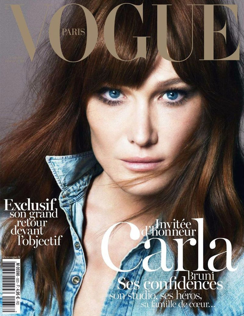 VOGUE Magazine Paris December 2012 CARLA BRUNI Christy Turlington HELENA CHRISTENSEN