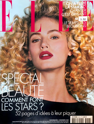ELLE Magazine France 3018 November 2003 MICHELLE BUSWELL Tiziano Magni