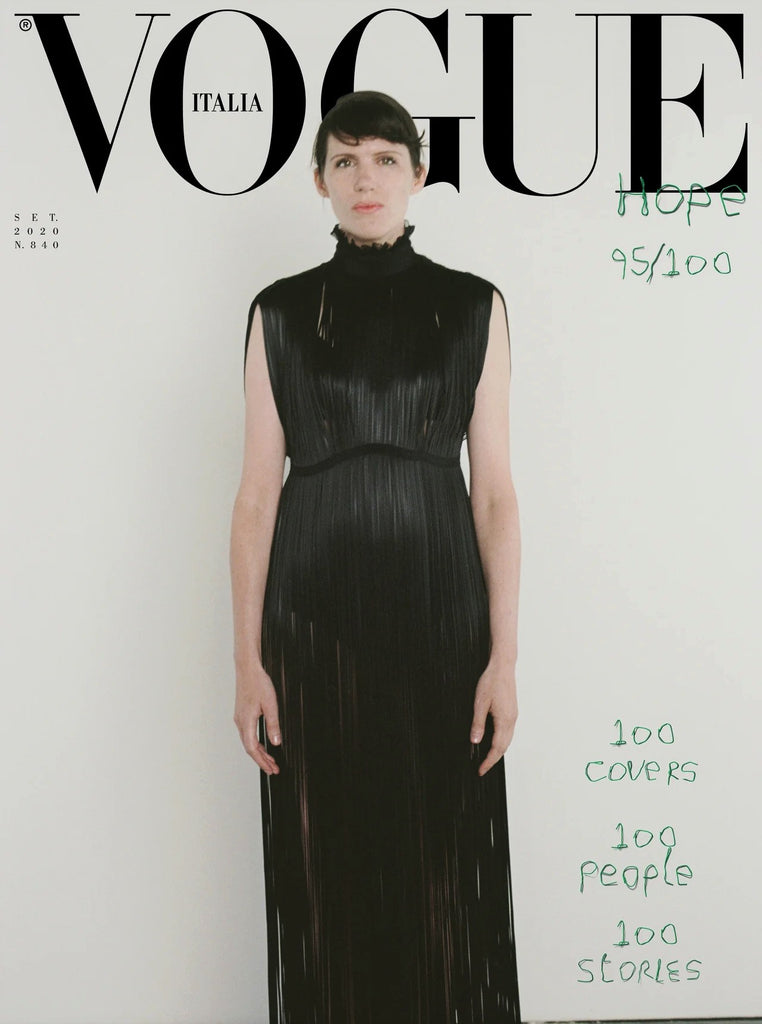 Vogue Italia Magazine September 2020 BEATRICE GALILEE cover [ 2 copies bundle ]