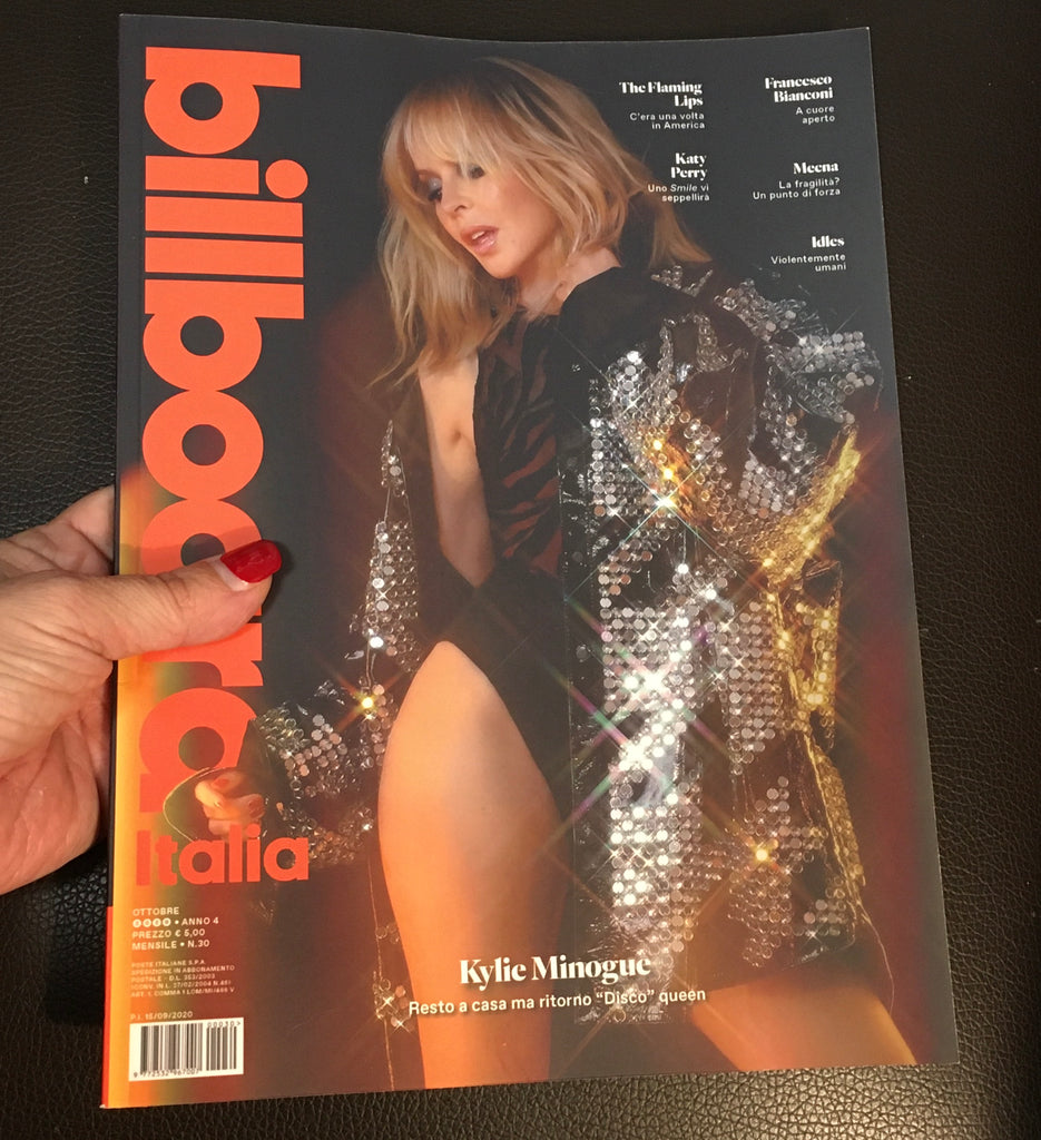 BILLBOARD Magazine October 2020 KYLIE MINOGUE Brand New