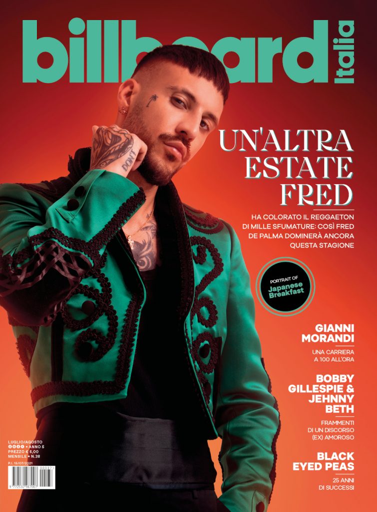 BILLBOARD Italia July 2021 FRED DE PALMA Black Eyed Peas THE VELVET UNDERGROUND