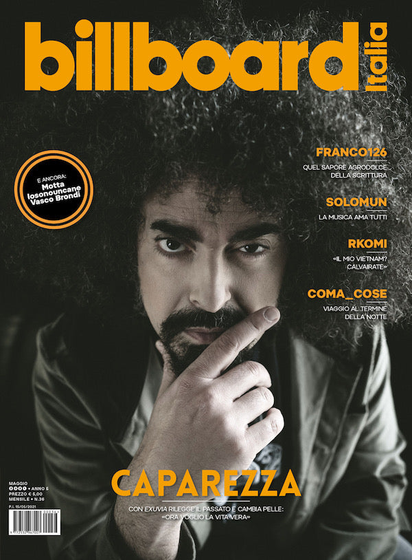 BILLBOARD Italia May 2021 CAPAREZZA Natalie Bergman CARDI B Motta FRANCO 126