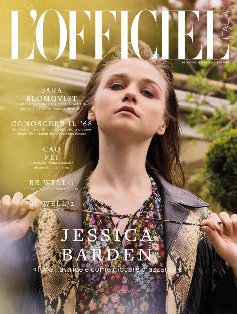 L' OFFICIEL Italia Magazine May 2018 JESSICA BARDEN Krystal Jung BISHOP BRIGGS Sara Blomqvist