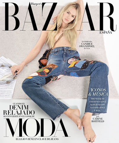 HARPER'S BAZAAR Spain Magazine September 2017 CANDICE SWANEPOEL Fanny Francois