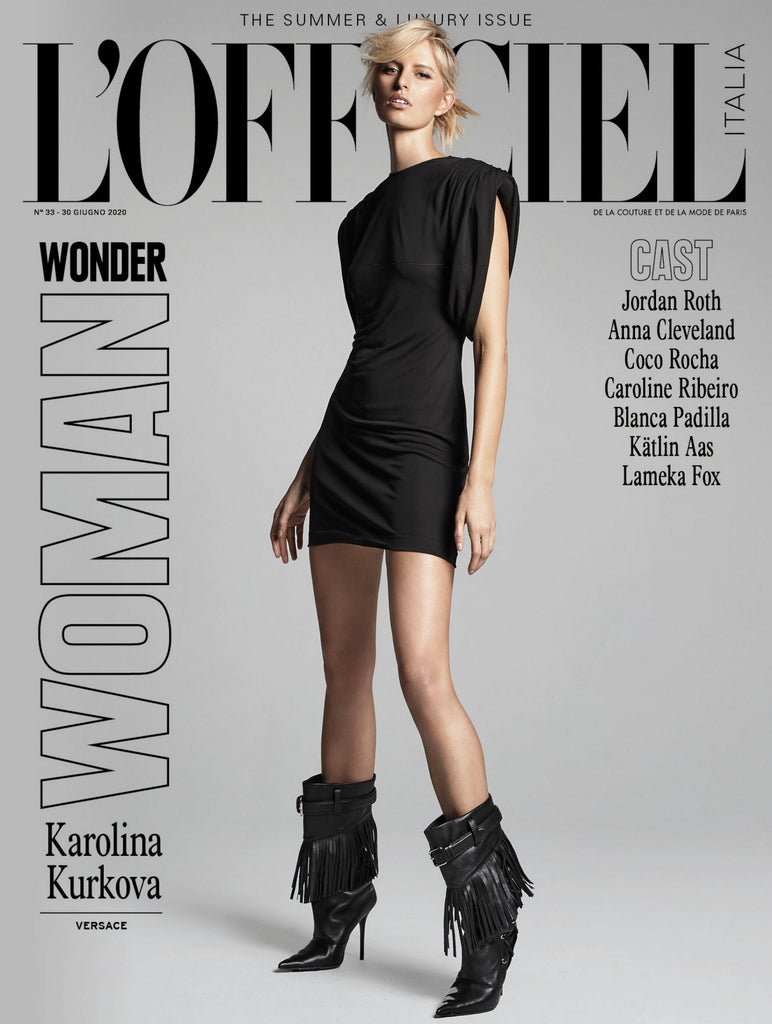 L'OFFICIEL ITALIA Magazine June 2020 KAROLINA KURKOVA Coco Rocha BLANCA PADILLA