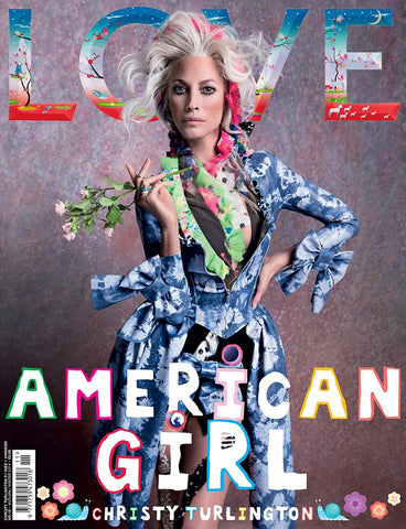 LOVE Magazine #12 2014 CHRISTY TURLINGTON Kate Moss KENDALL JENNER Adriana Lima