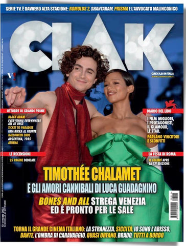 Ciak Magazine Italia October 2022 TIMOTHEE CHALAMET Brand New