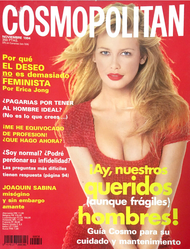 Cosmopolitan+Spain+November+1994+Claudia+Schiffer