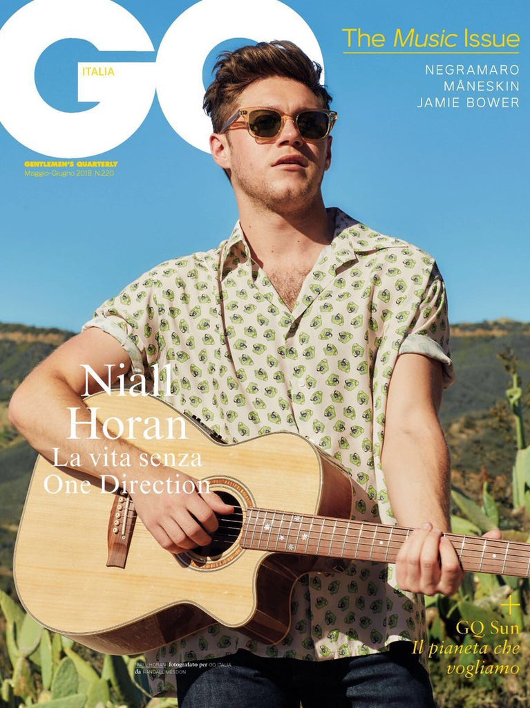 Cover of GQ Italia Magazine May 2018 featuring Niall Horan