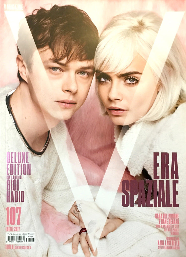 V Magazine #107 DANE DEHAAN Cara Delevingne ASHLEY GRAHAM Lara Stone SUMMER 2017