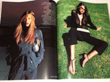 VOGUE Magazine UK January 2000 GISELE BUNDCHEN Shalom Harlow FRANKIE RAYDER