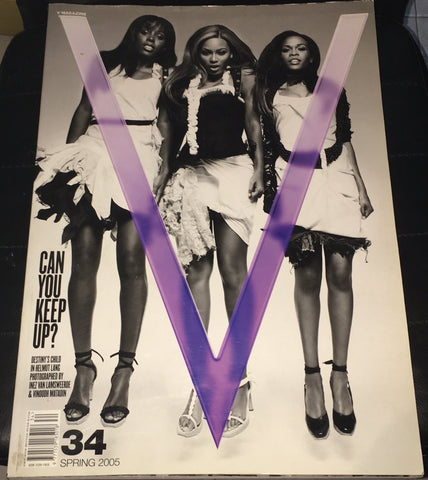 V magazine 34 Spring 2005 BEYONCE Anja Rubik DARIA WERBOWY Karen Elson KELLY ROWLAND