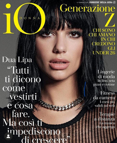 DUA LIPA IO DONNA Magazine March 2020