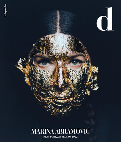 D La Repubblica Magazine April 2022 MARINA ABRAMOVIC Cover 1