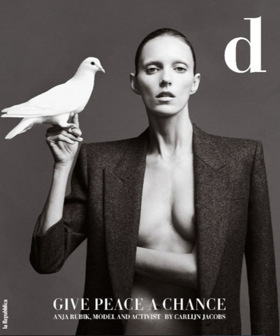 D Magazine March 2022 ANJA RUBIK Paolo Roversi OSKAR GRZELAK