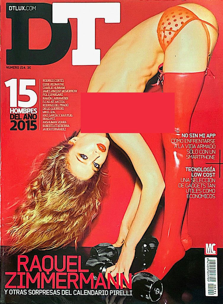 RAQUEL ZIMMERMANN DT Magazine January 2015 Brad Pitt GIGI HADID